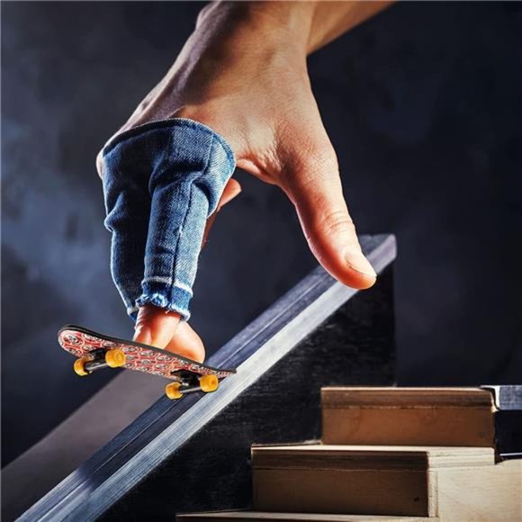 100 Pieces Fingerboard Finger Mini Skateboard Toy Finger Boards Set - Picture 4 of 6